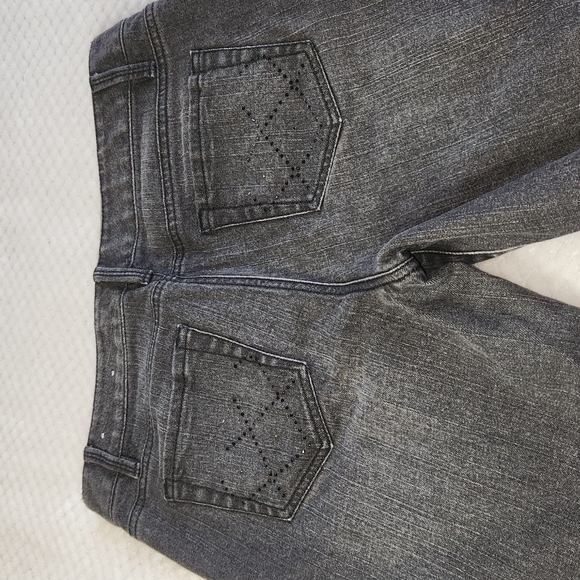 ANN TAYLOR LOFT PETITES WOMENS JEANS SIZE 10P DARK GREY - Picture 6 of 13